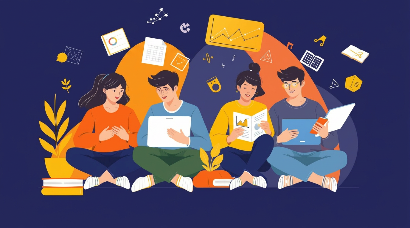Estudiantes chilenos entrenando para la PAES con ensayos online del Preuniversitario Filadd